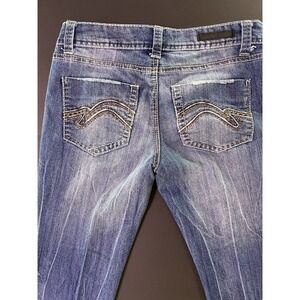 Vanilla Star Bootcut Jeans Women's Size 7 Light Wash Y2K